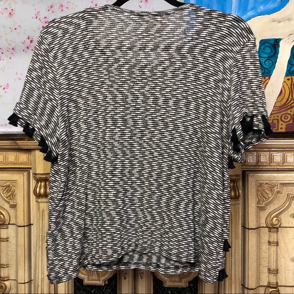 ¡¡¡☘️3/$20!!! PPLAClothing Tassel Shirt - Picture 2 of 5